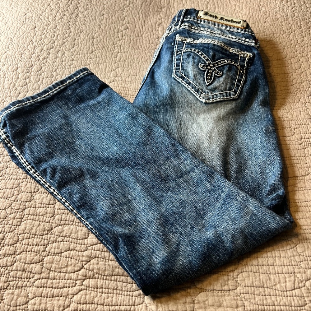 ladies Rock Revival size 28 jean capri